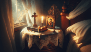 Buonanotte con Immagini Religiose: Conforto Spirituale Prima del Riposo