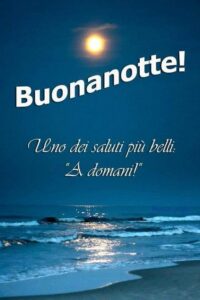 Buonanotte 8 Settembre