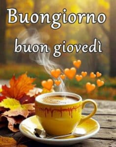 Buongiorno Giovedì 5 Dicembre 2024