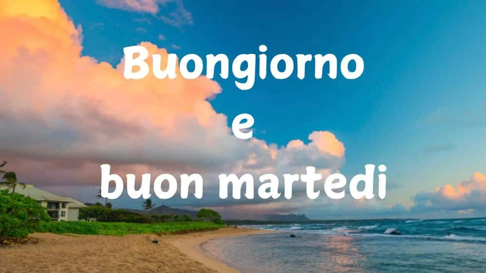buon martedi