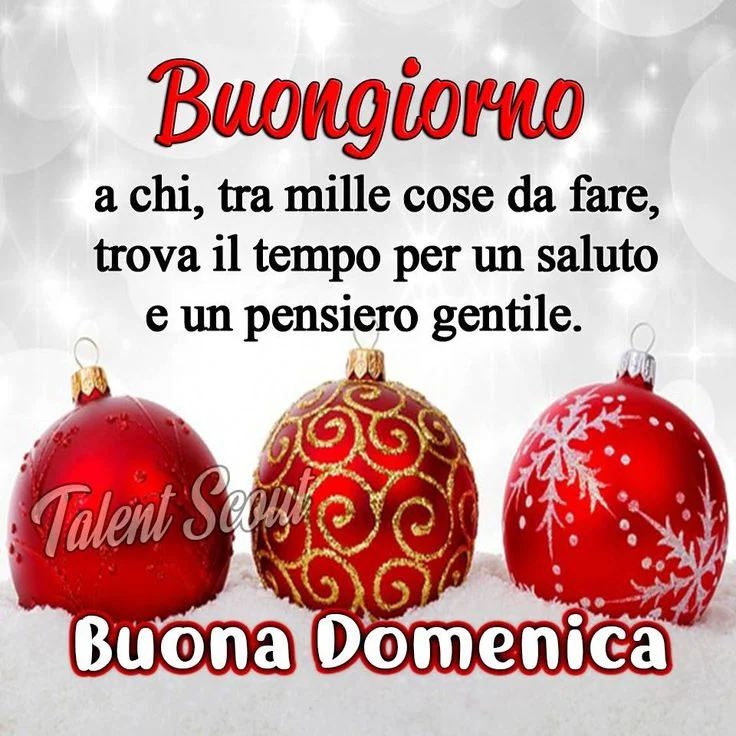 buona domenica