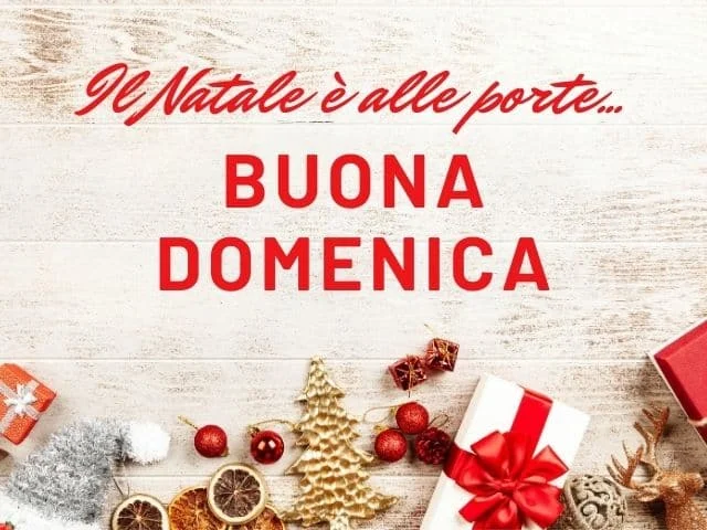 Immagini da condividere per il dare il buongiorno domenica 22 dicembre.