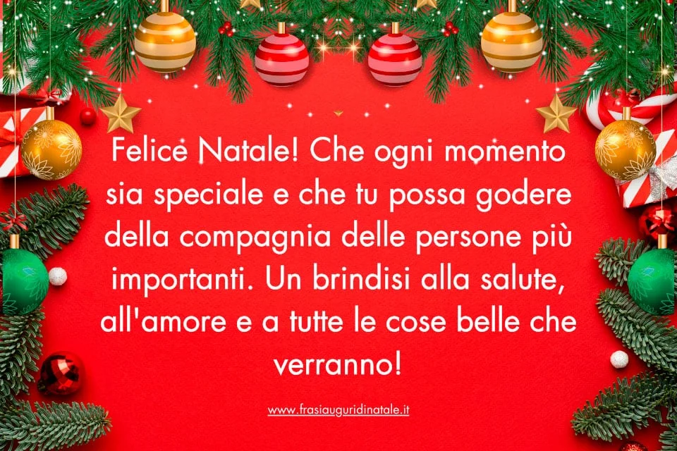 Buongiorno mercoledì 25 dicembre 2024: una collezione di immagini per famiglia e amici per augurare Buon Natale su WhatsApp e Instagram