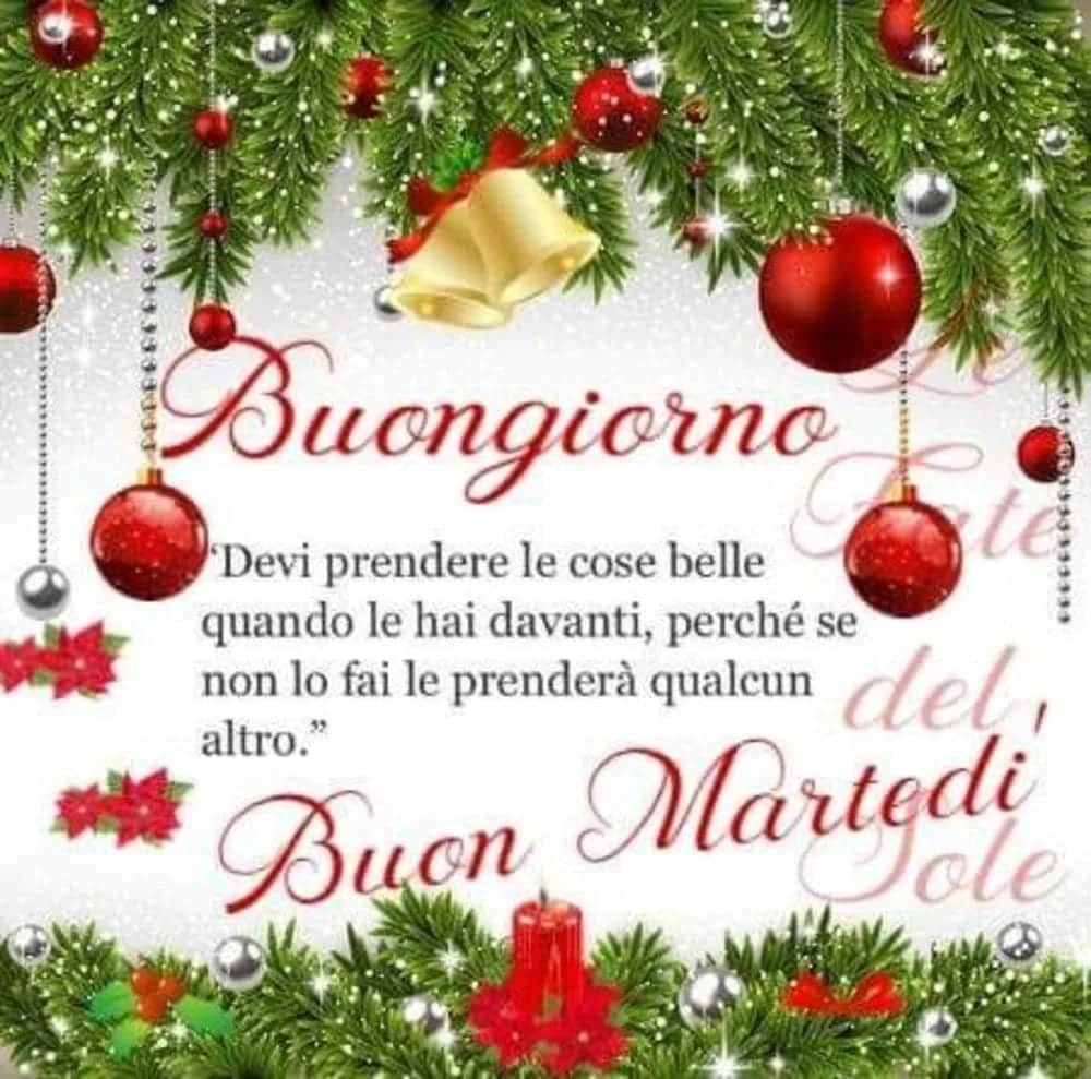buon martedi