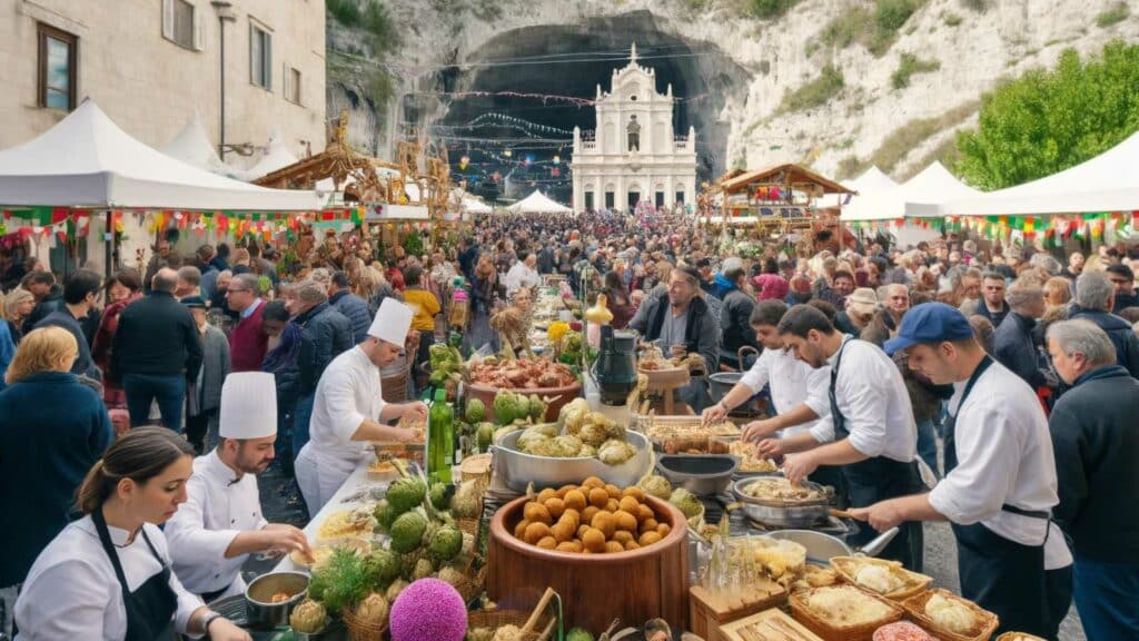Eventi primordiali nel Cilento durante le feste di primavera.