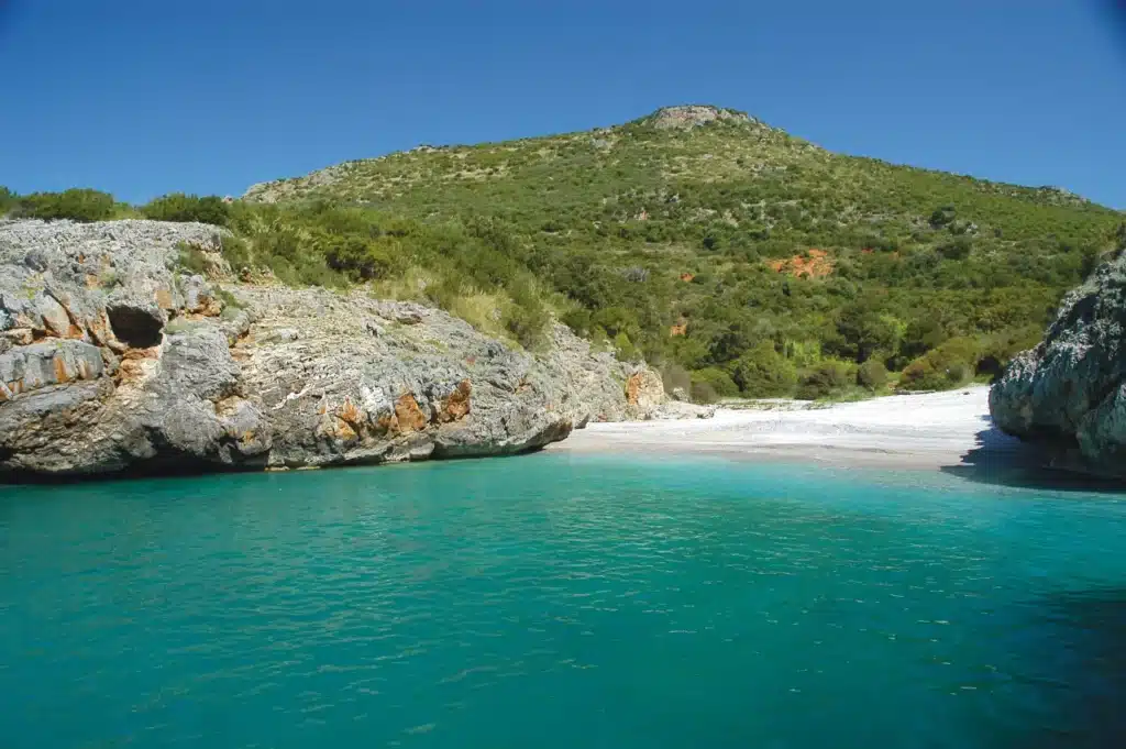 le spiagge del Cilento in autunno.